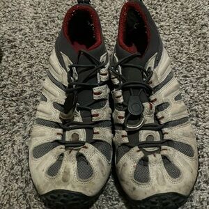 Merrell Vibram Hiking Shoes Womens Size 8.5 Gray Air Cushion